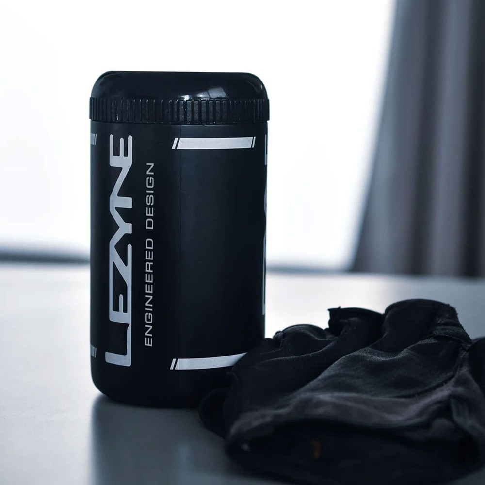 LEZYNE Flow Caddy Black Bicycle Water Bottle Storage Container
