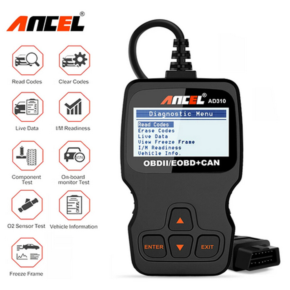 Ancel AD310 Car OBD2 Scanner Code Reader Auto Diagnostic Scan Tool Check Engine