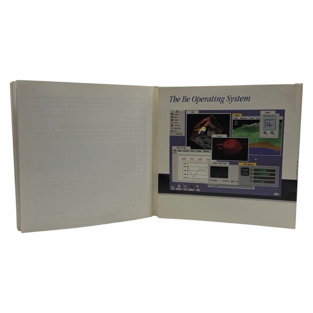 BeOS Preview Release 2 (Apple Mac, 1997) Vintage CD Software Mailer