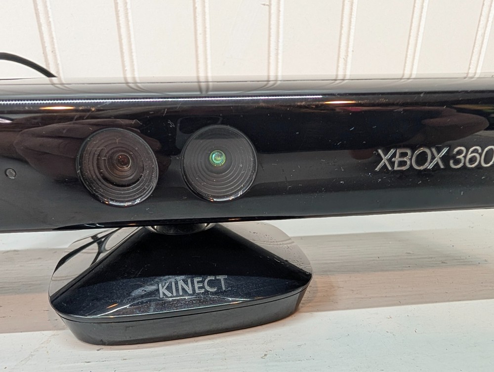 Microsoft Xbox 360 Kinect Camera Sensor Only Model 1414 Black Working Order