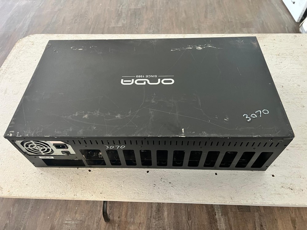 Computer Case 8 GPU ( Include PSU MOBO Fans )