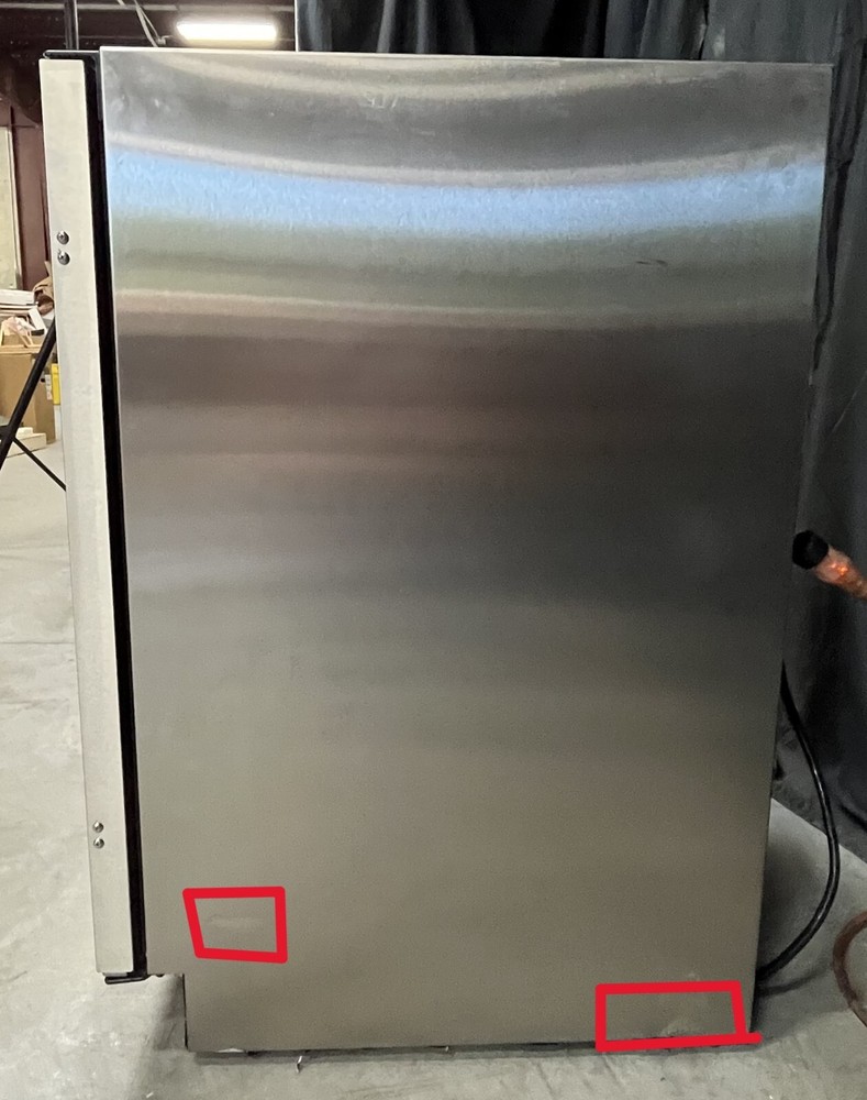 Summit FF64BCSS 24 Inch Undercounter Refrigerator with 4.6 cu. ft. Capacity