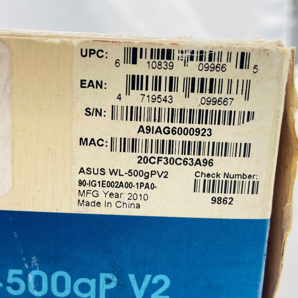 ASUS WL-520GU Wireless Router