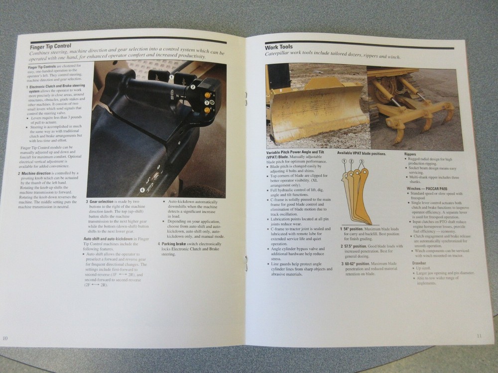 Caterpillar D5M Crawler Dozer Brochure 20 Page