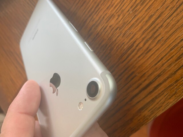 OEM Apple iPhone 7 back rear main housing replacement silver