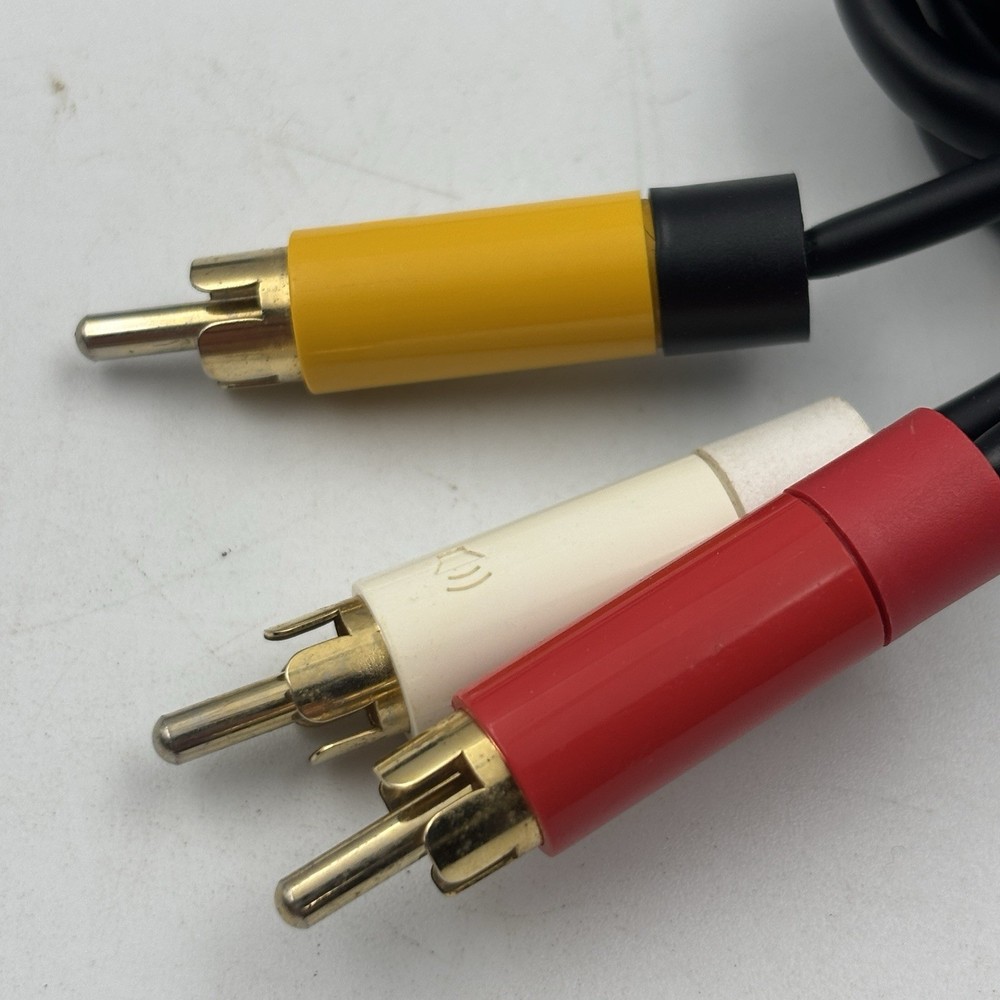 Official OEM Microsoft Xbox 360 AV Composite Audio/Video Cable RCA