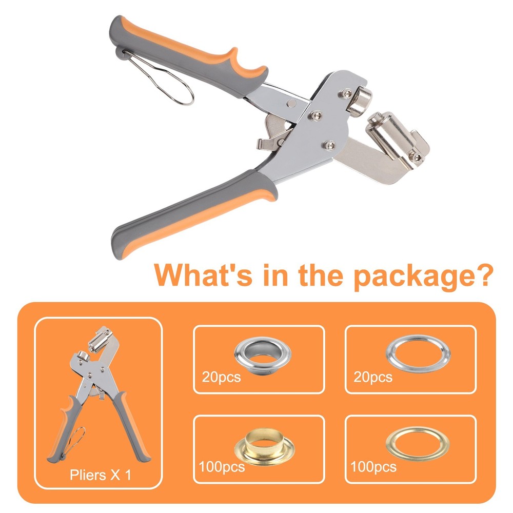 Manual 10mm Rivet Punching Tool with Built In Spring for Easy Operation
