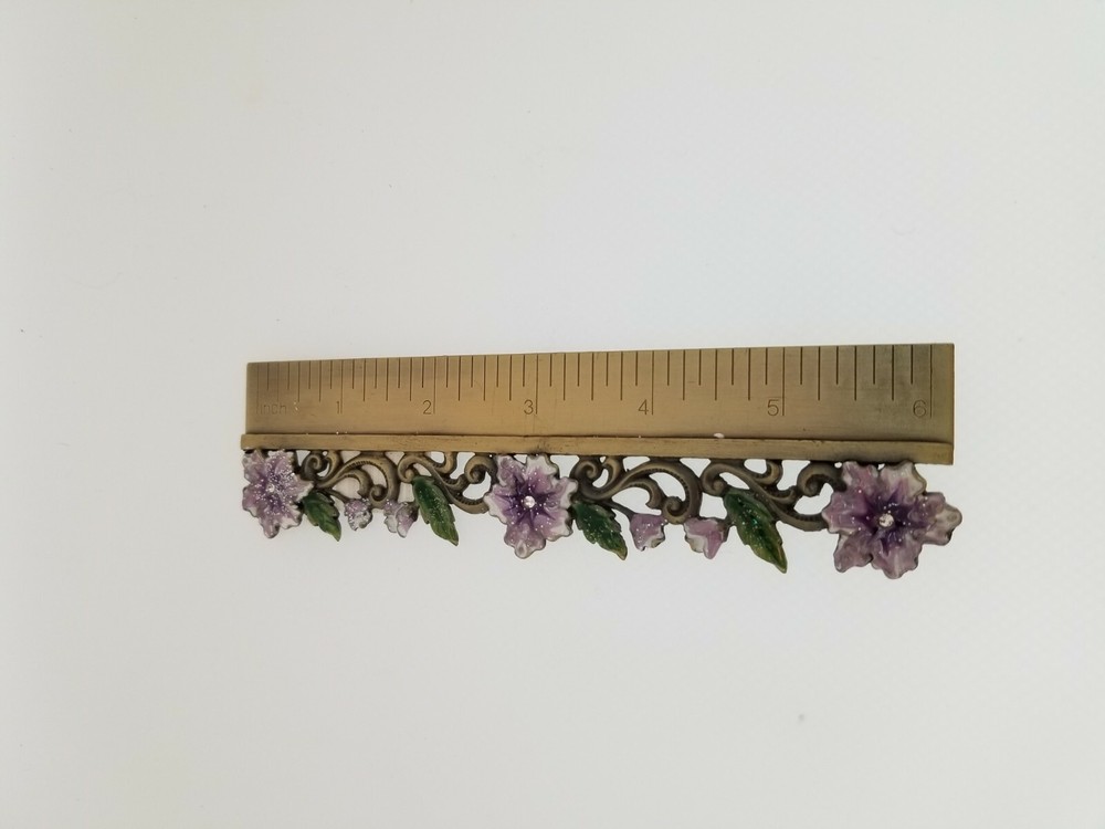 Flower Decorated Ruler