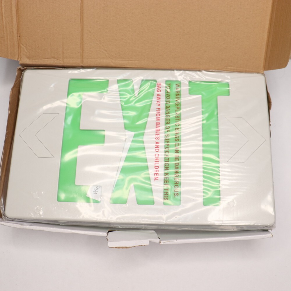Beghelli LED Exit Sign Green VA4GSAAT