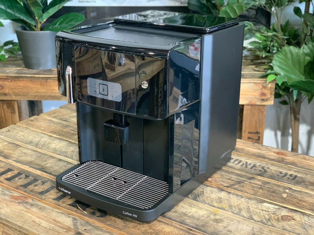 SCHAERER JOY FULLY AUTOMATIC BRAND NEW BLACK ESPRESSO COFFEE MACHINE COMMERCIAL