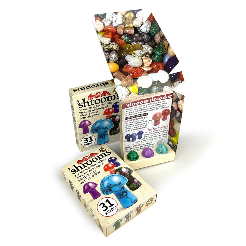 Stat Trackers 5E: 'Shrooms (3 Random)