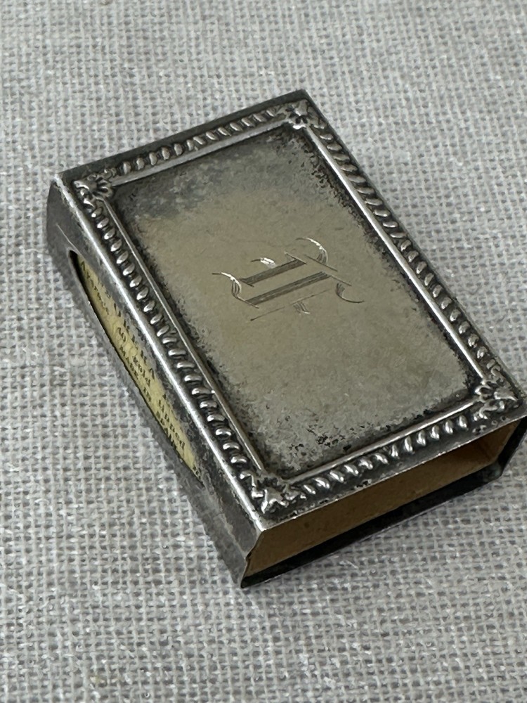 Silver Matchbox Sleeve Case By Birks