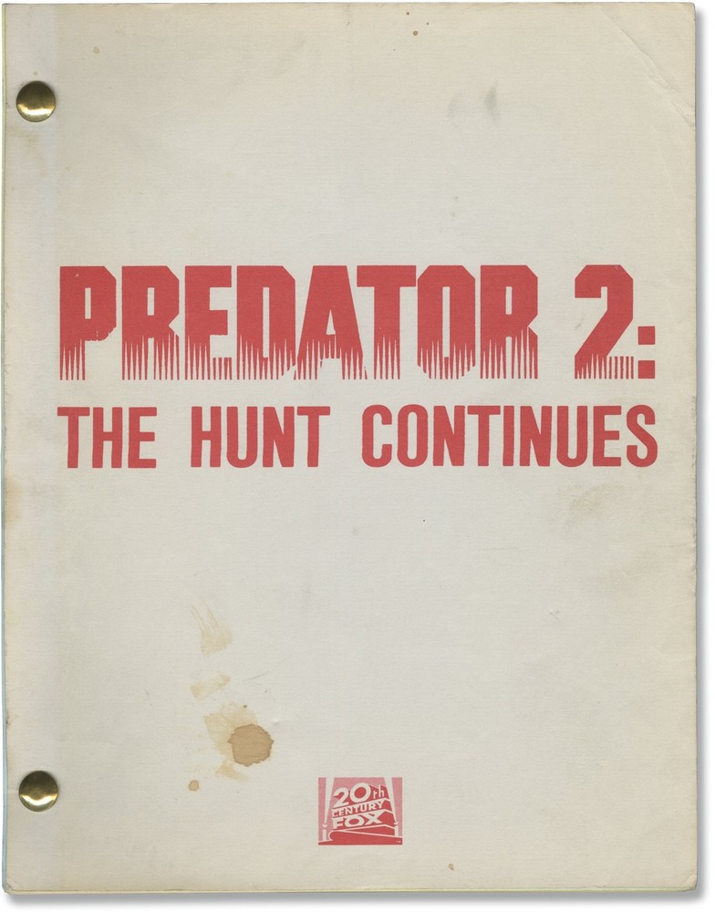 Gary Busey Danny Glover PREDATOR 2 PREDATOR 2 THE HUNT CONTINUES #157391