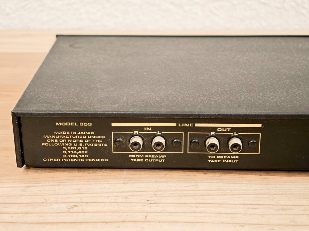 dbx Model 353 Dynamic Range Expander Audio Rack Processor AS-IS