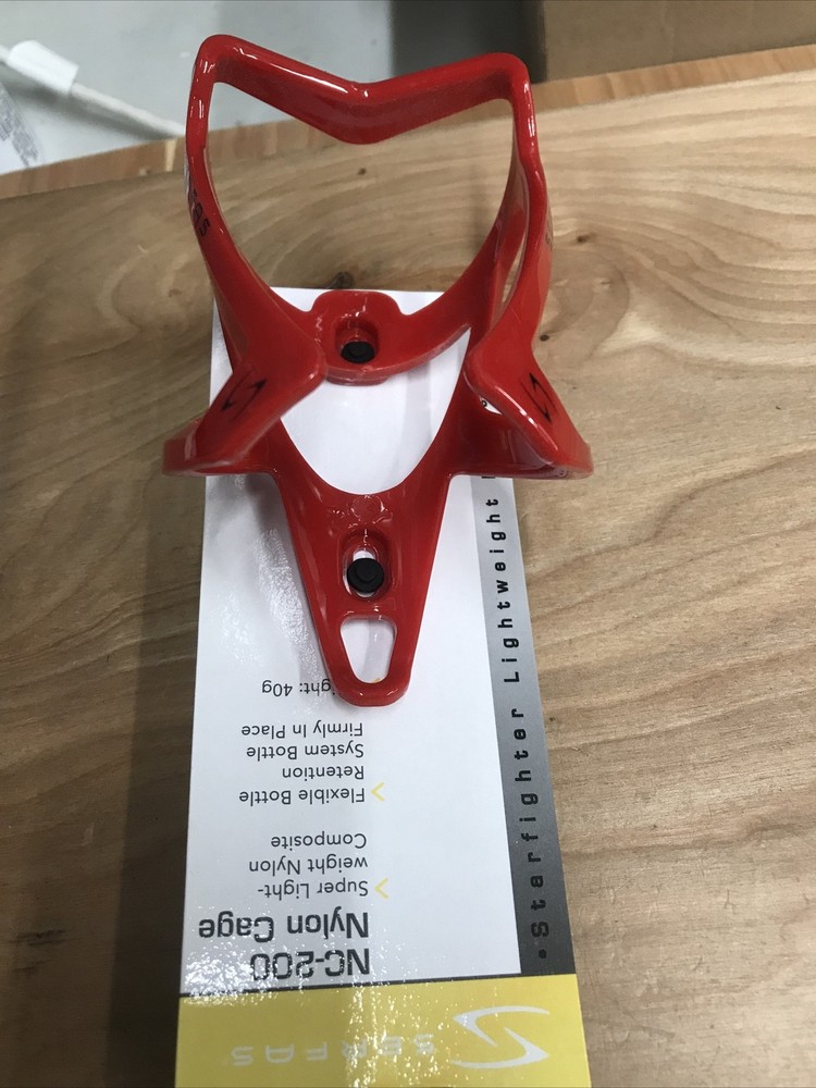 Serfas NC-200 Starfighter Nylon Cage, Red