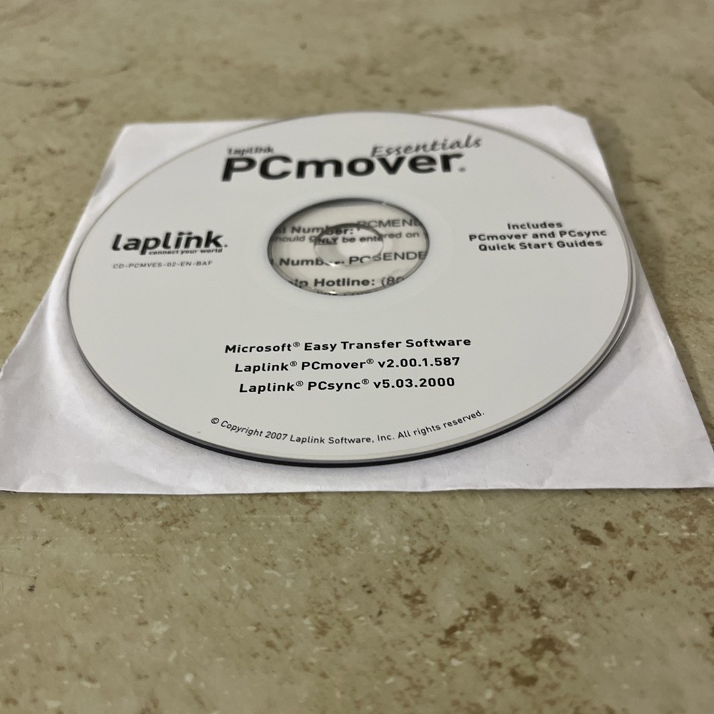 Laplink PCmover Essentials Software