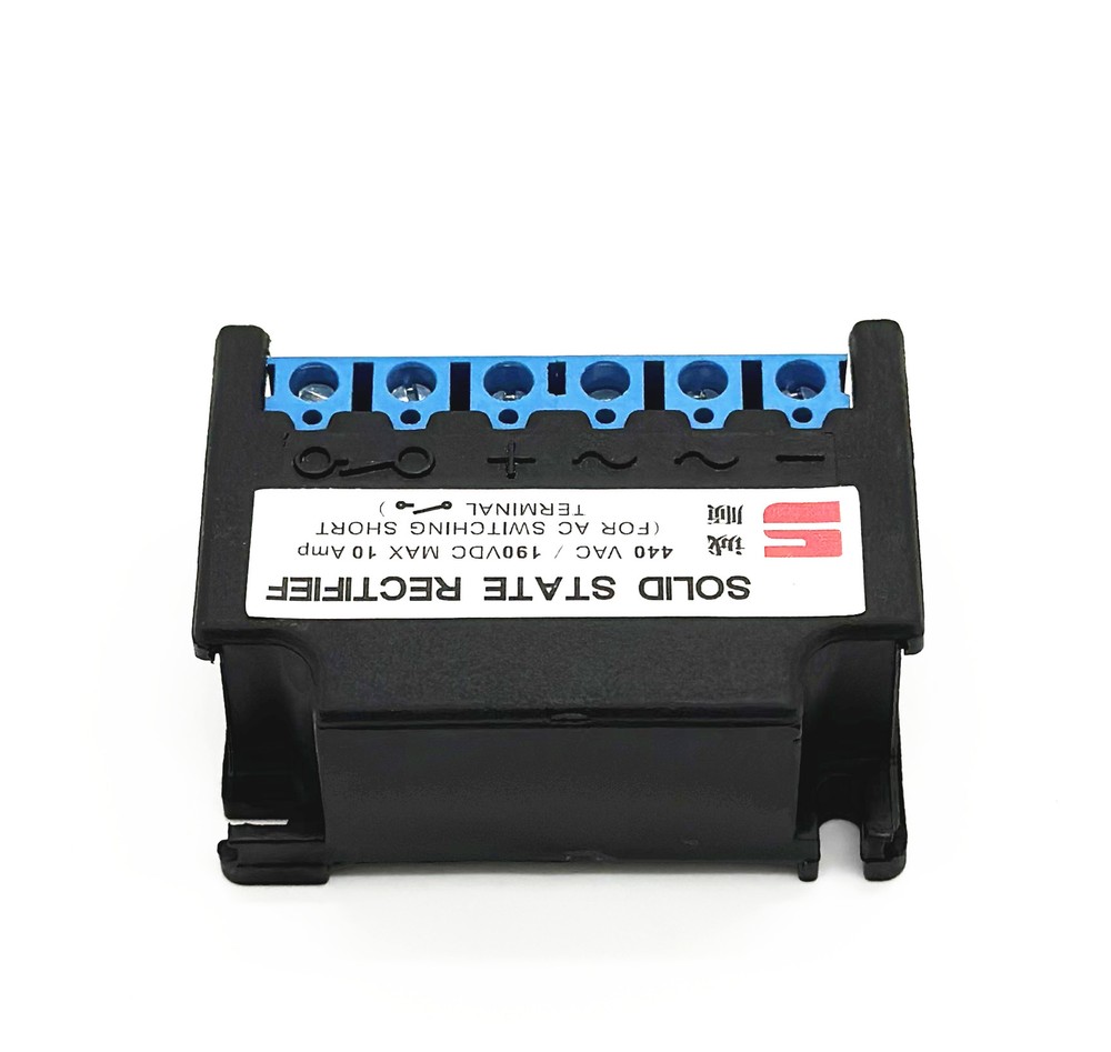 SOLID STATE RECTIFIER 440VAC 190VDC MAX 10Amp Motor Brake Rectifier