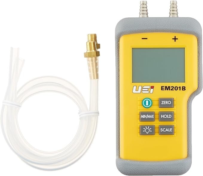 UEi Test Instruments EM201B Dual Input Differential Manometer
