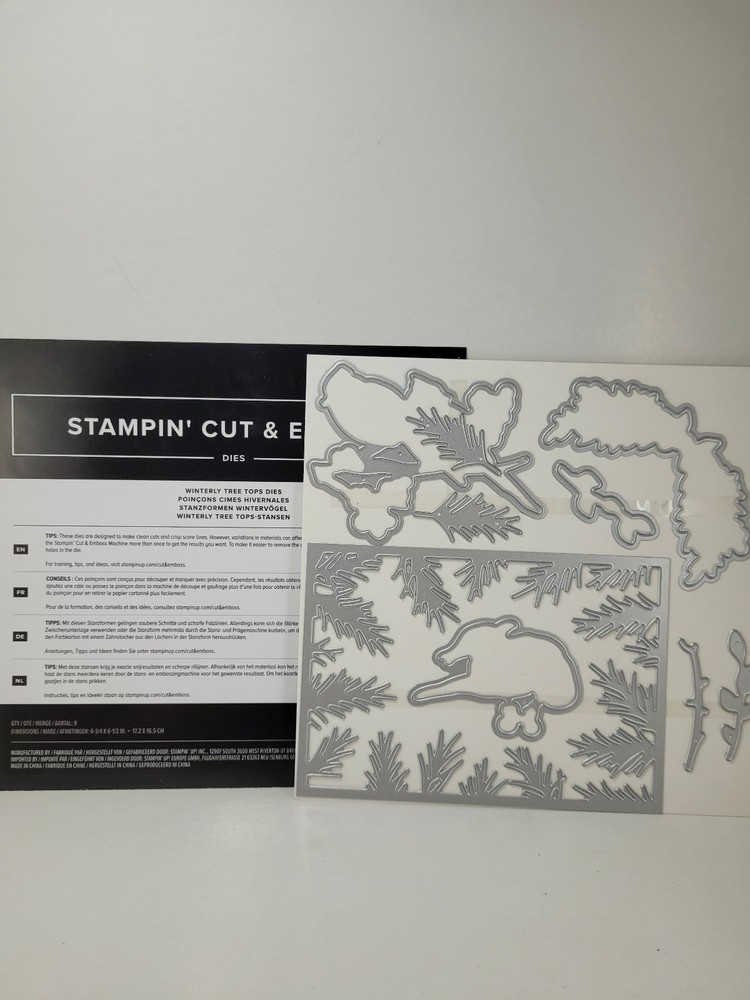 Stampin' Up! - Dies - Wintery Tree Tops *Retired*