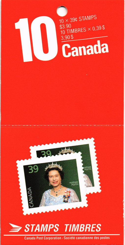 Canada 1990 Yvert C 1124b Basic Queen Elizabeth II MNH VF