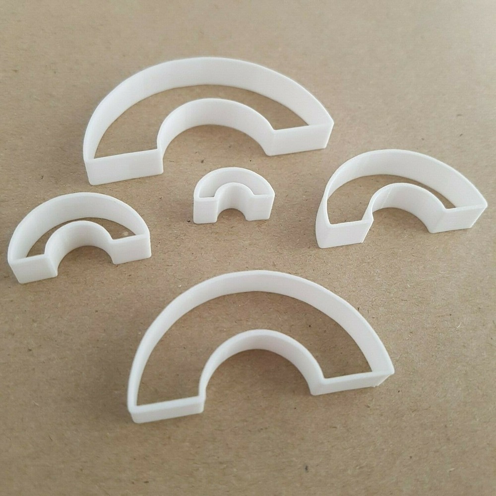 Rainbow Shape Mini Fondant Cutter Small Sugarcraft Icing Tiny Sharp Stencil
