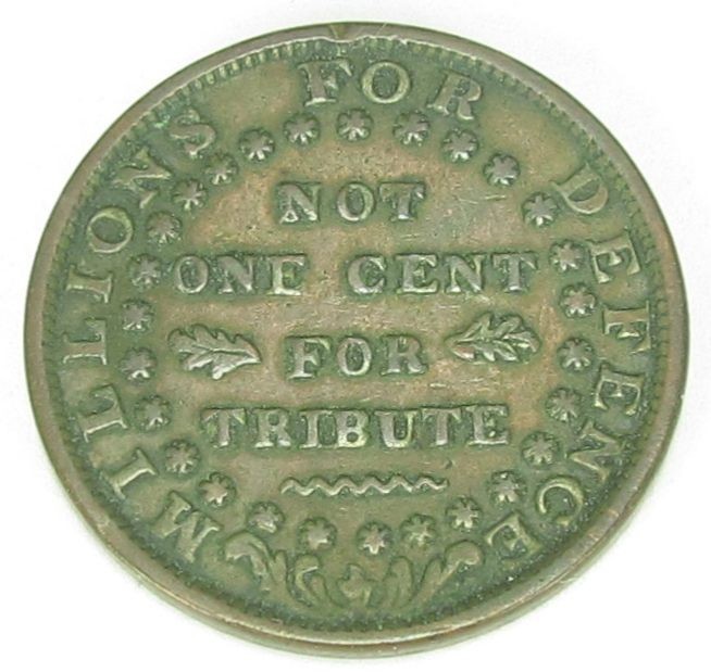 Hard Times Token Not One Cent, HT 52, Very Fine, #282