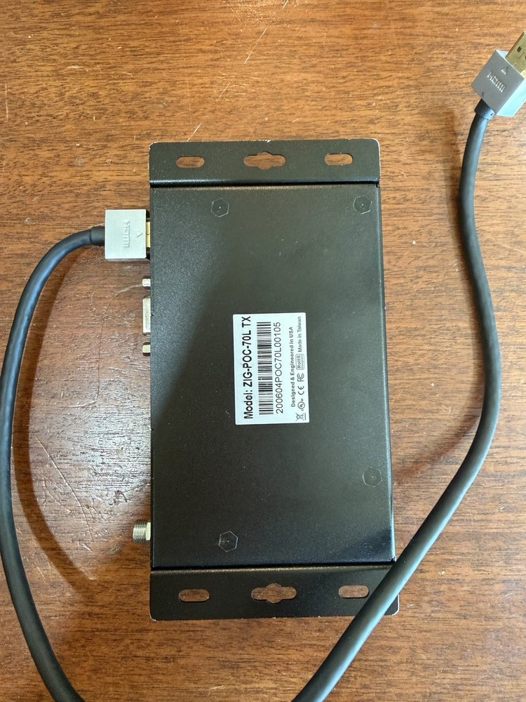 ZIGEN TRANSMITTER 18GBPS HDMI EXTENDER ZIG-POC-70U