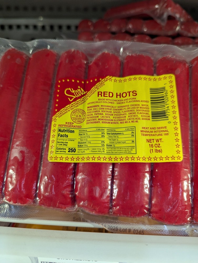 Star's Red Hots 16 Oz (4 Pack)