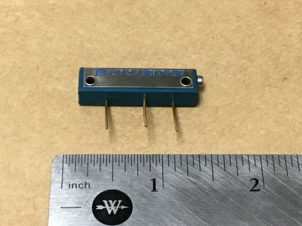 (1 PC) BOURNS 260P1-102 Wirewound Variable Resistor Trimmer