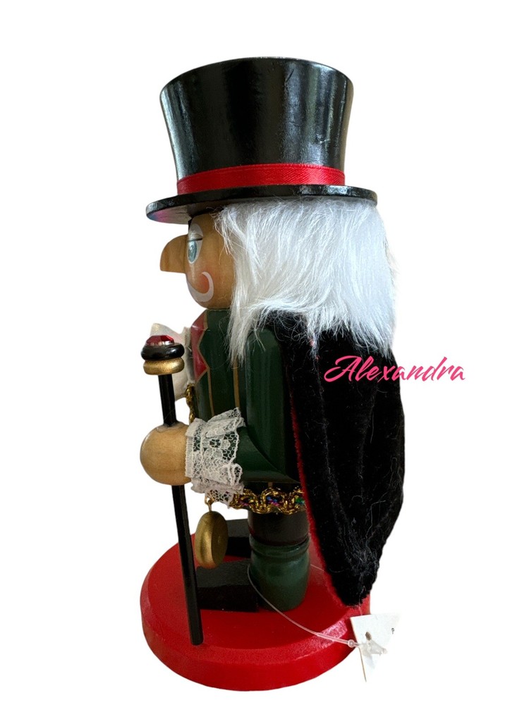 Wooden 7“ Drosselmeyer Christmas Nutcracker Home Decor New