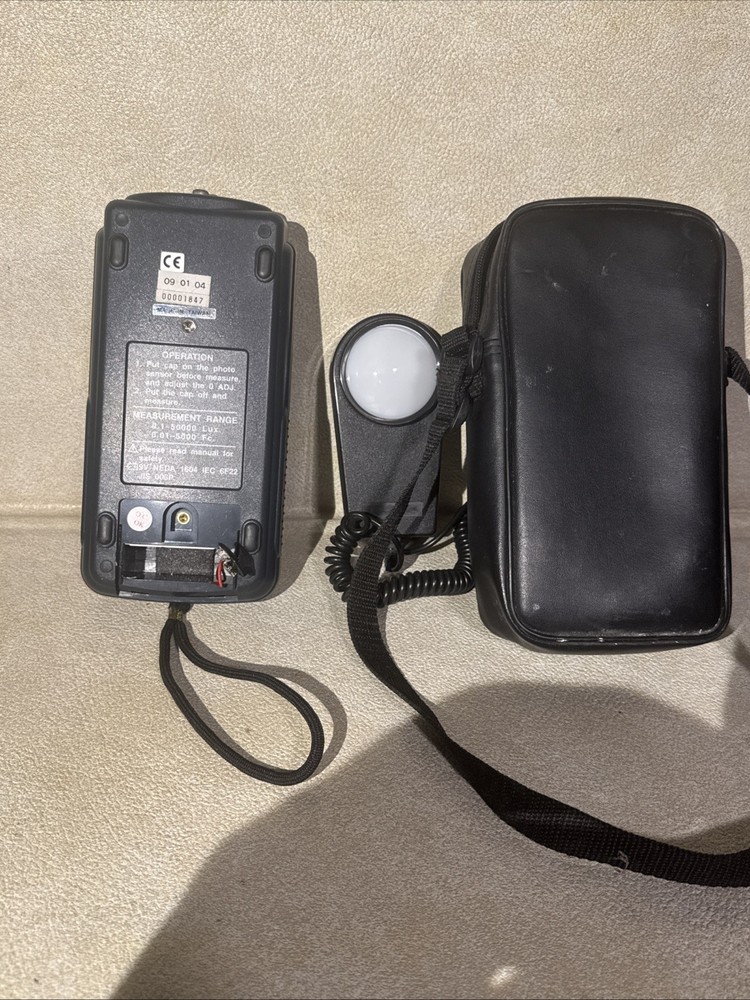Greenlee Digital Light Meter 93-172 with Case, Tested