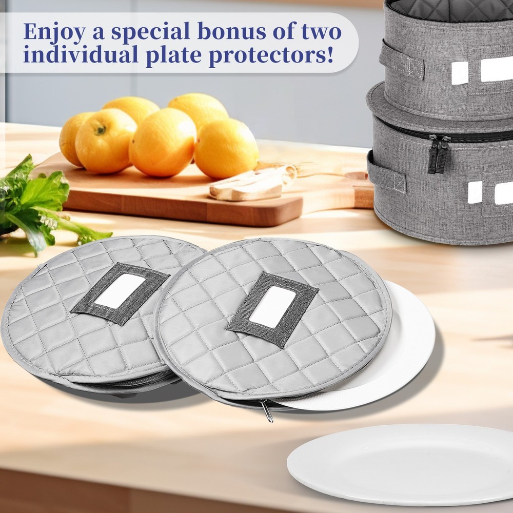 A Set of 5 New Luxula China Hard Shell Storage Container Organizer