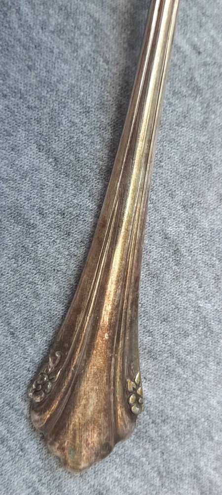 Vintage Oneida Community Cold Meat Serving Fork ~ Unknown Pattern