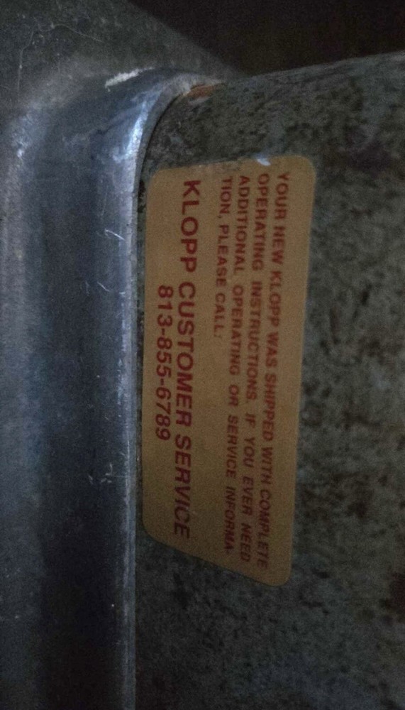 Klopp Coin Counter, Electric, Model CE,