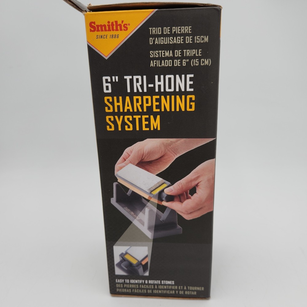 Smith's Tri-Hone Sharpening System 3 Way Coarse Med Fine Set