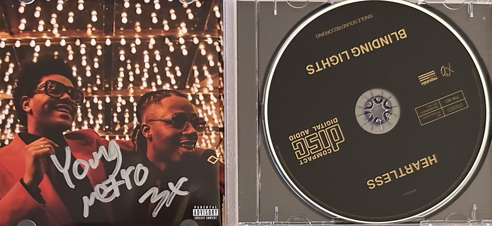THE WEEKEND FAN PACK 3 Authentic Signed /Autographs CD’S From The Record Label!!