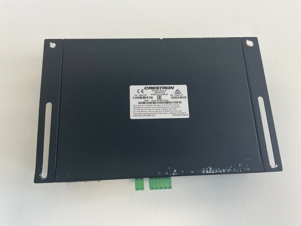 Shelf5: Crestron HD-MD-400-C-E Multiformat Switch and Receiver