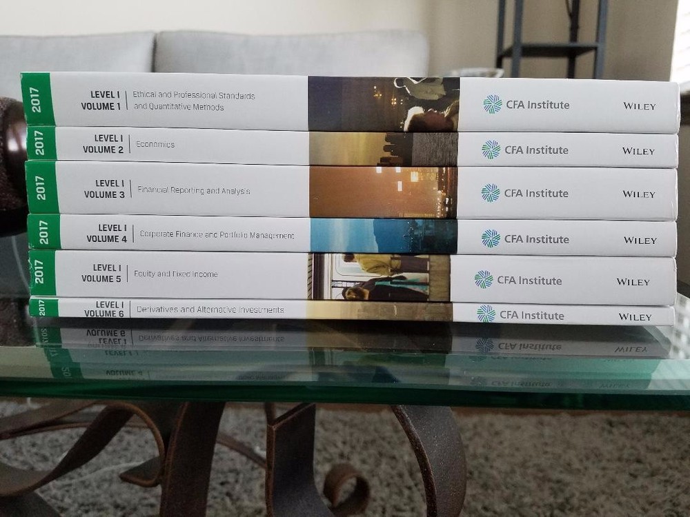 CFA Program Curriculum 2017 Level I, Complete Set: Volumes 1 - 6 (New)