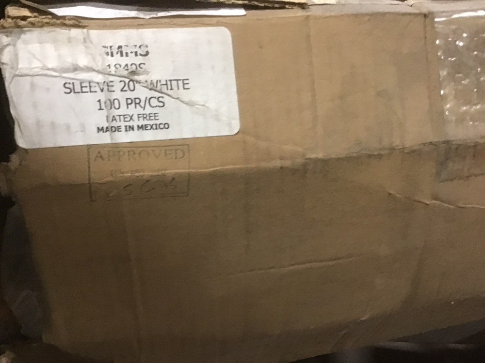 Smms 1849S 20” Disposable Sleeve 100 Pr Case