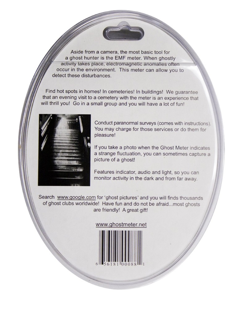 The Ghost Meter EMF Sensor, Transparent