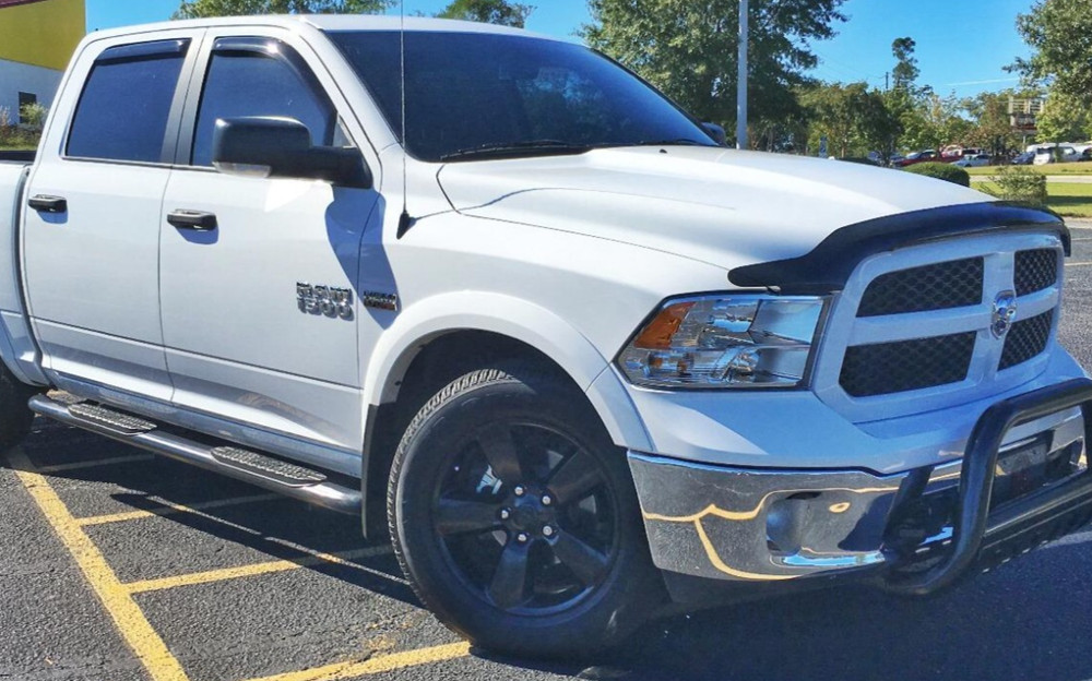 BugFlector II Hood Protector Bug Shield Deflector for 2009-2024 Ram 1500 Classic