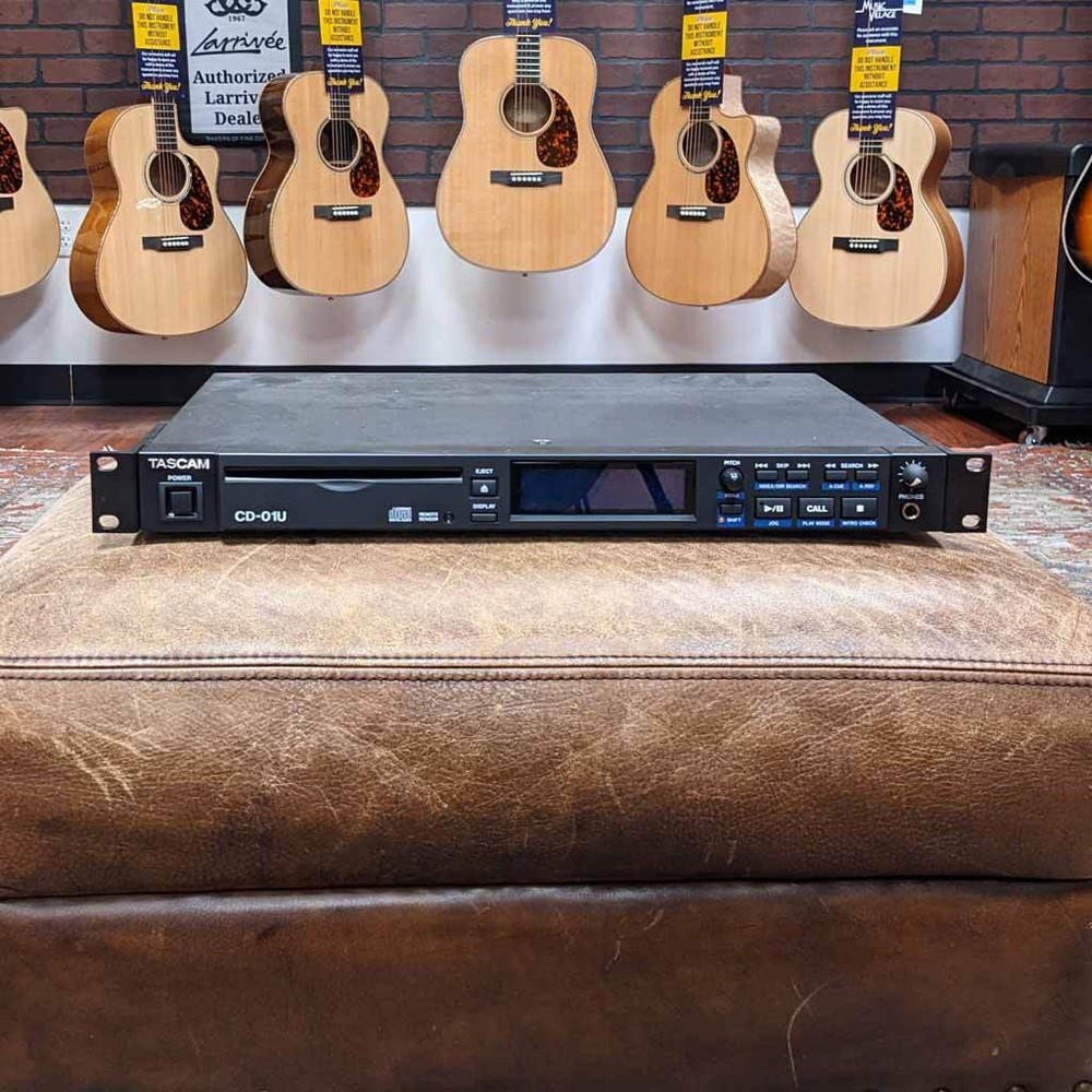 Used Tascam CD-01U Rackmount CD Player