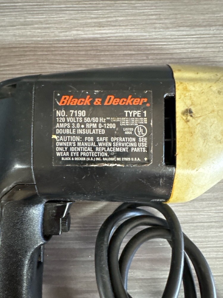 BLACK & DECKER 7190 (PSO034806)