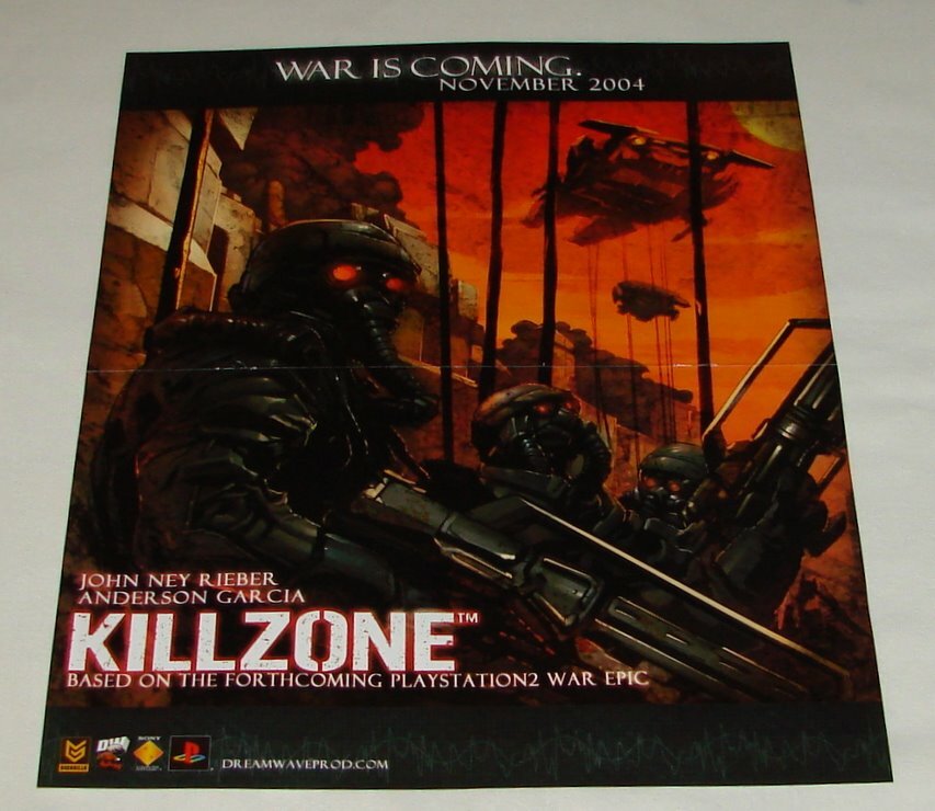2004 two page video game ad ~ KILLZONE