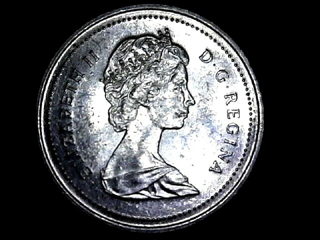Canada 1987 .10cent Nickel COMPOSITION COIN--KM# 77