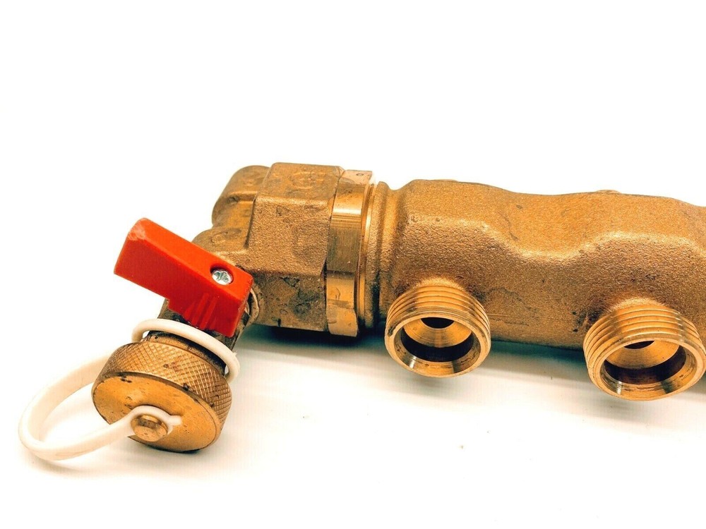 Caleffi 5 Zone Manifold with 5pc 680504A 1/2"