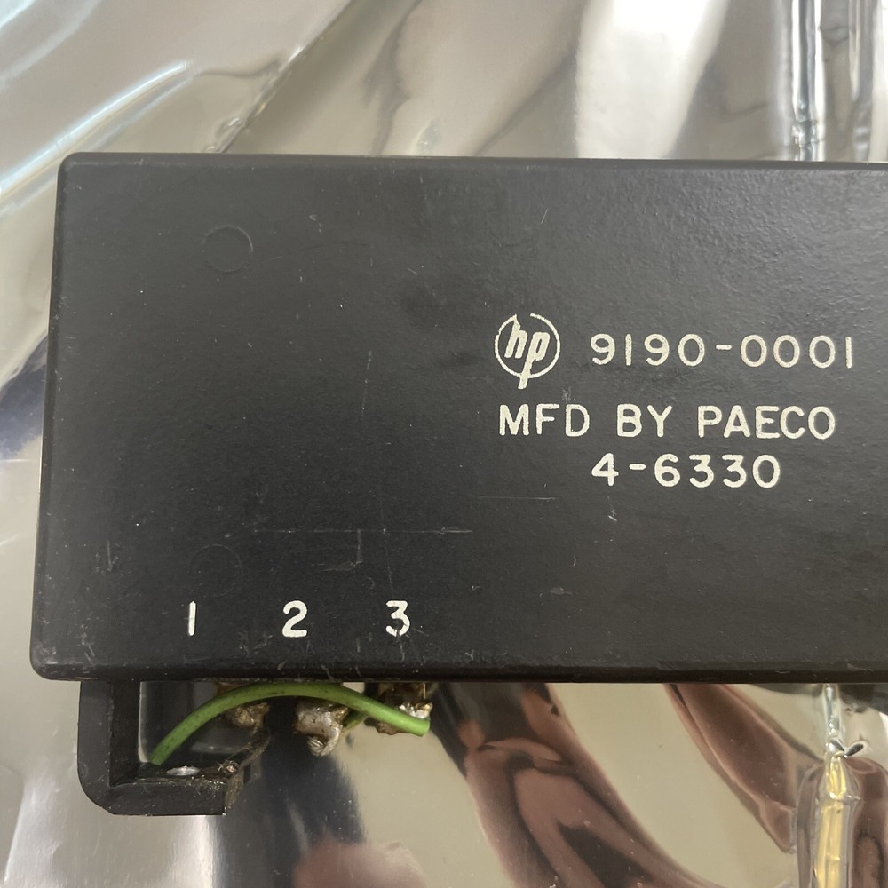 HP 9190-0001 / Paeco 4-6330 Delay Line!