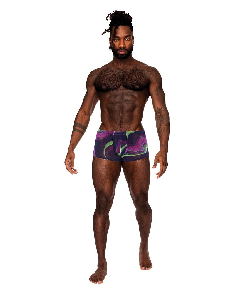 MALE POWER SEAMLESS MINI SHORT GALACTIC