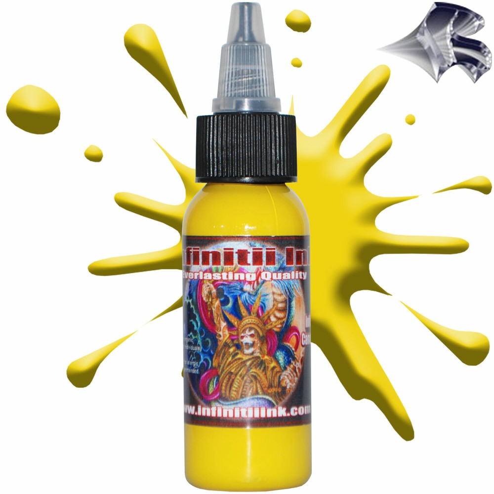 Infinitii Canary Yellow Tattoo Ink 1 oz