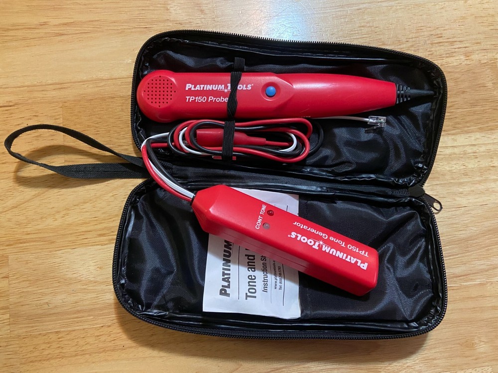 Platinum Tools TP150 Platinum Tone and Probe Set with Case